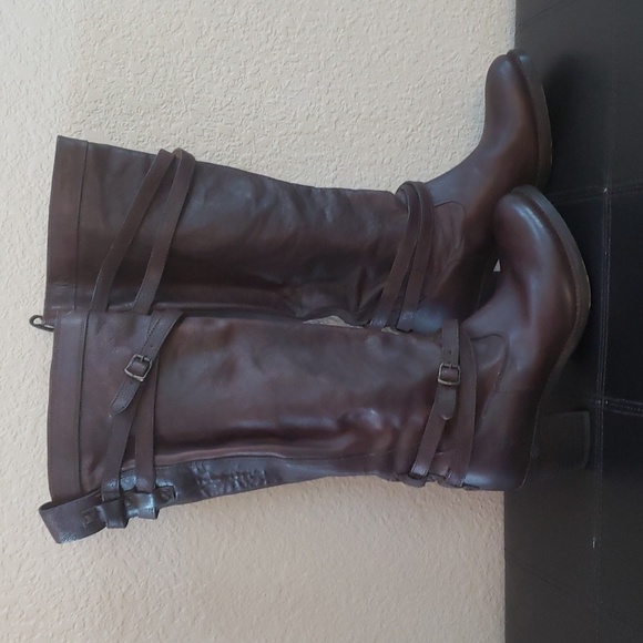 Frye Jane strappy boots - Picture 3 of 7